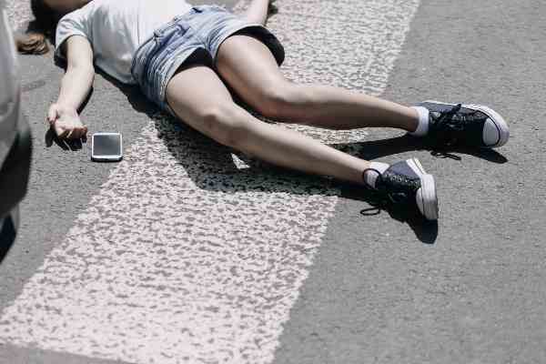 Pedestrian personal injury